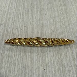 Vintage Norwegian Design ND 925 Brooch Pin with Gold Overlay  5.68 grams (0011)